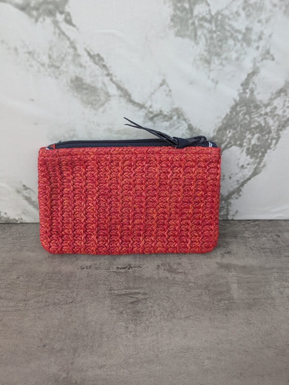 Vera Bradley Seashore Zip Pouch Sun Valley Turtle Straw Clutch Coin Purse - Picture 5 of 7